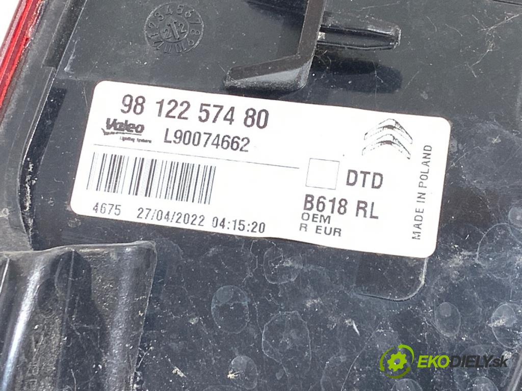 CITROEN C3 III liftback 2022 61 kW 1.2 PureTech 82 1199 světlo pravý zadní část 9812257480