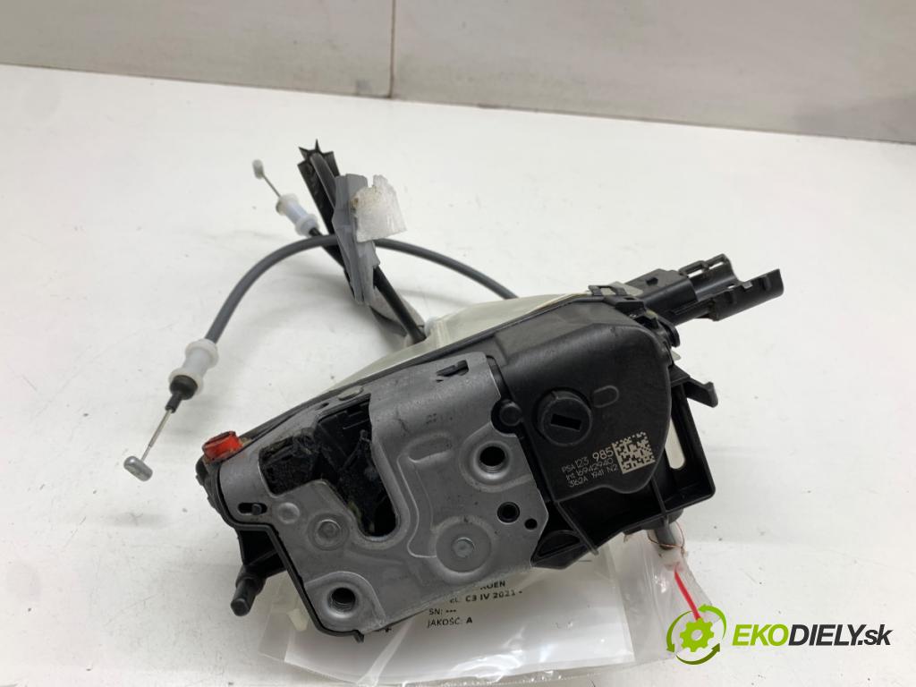 CITROEN C3 III liftback 2022 61 kW 1.2 PureTech 82 1199 zámok Dvere ľavy zad PSA123985