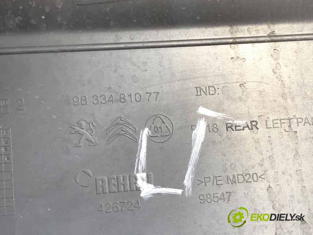 CITROEN C3 III liftback 2022 61 kW 1.2 PureTech 82 1199 lišta dveře levý zadní část 9833481077