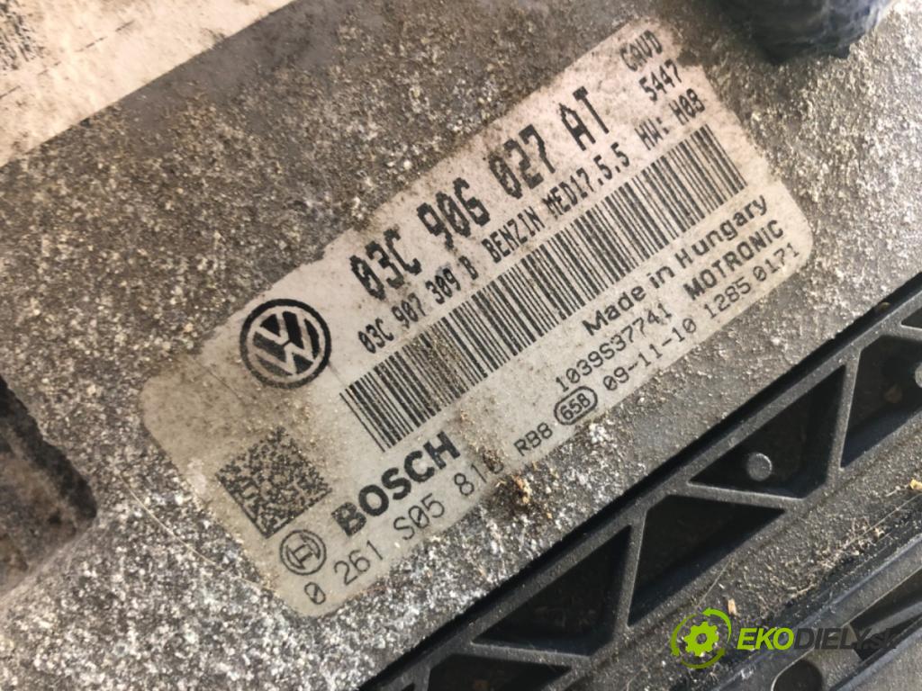VW SCIROCCO III coupe 2009 118 kW 1.4 TSI 1390 riadiaca jednotka Motor 03C906027AT (Riadiaca jednotka)
