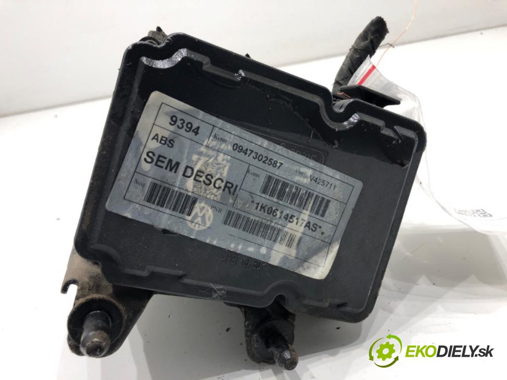 VW SCIROCCO III coupe 2009 118 kW 1.4 TSI 1390 Pumpa ABS 1K0614517AS (Pumpa ABS)