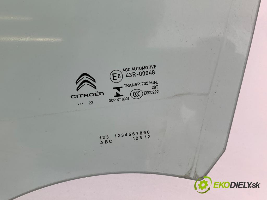 CITROEN C3 III liftback 2022 61 kW 1.2 PureTech 82 1199 okno levý přední část