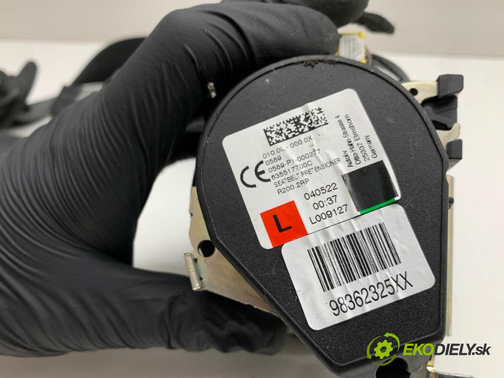 CITROEN C3 III liftback 2022 61 kW 1.2 PureTech 82 1199 držák bezpečnost levý přední část 98362325XX