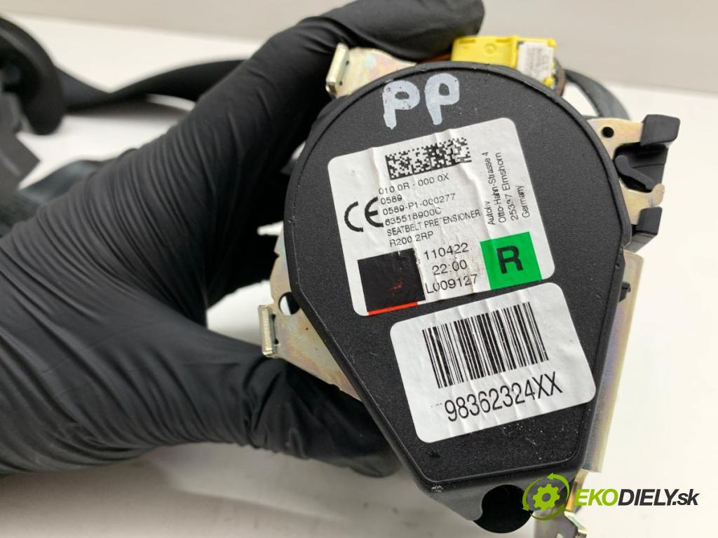 CITROEN C3 III liftback 2022 61 kW 1.2 PureTech 82 1199 držák bezpečnost pravý přední část 98362324XX