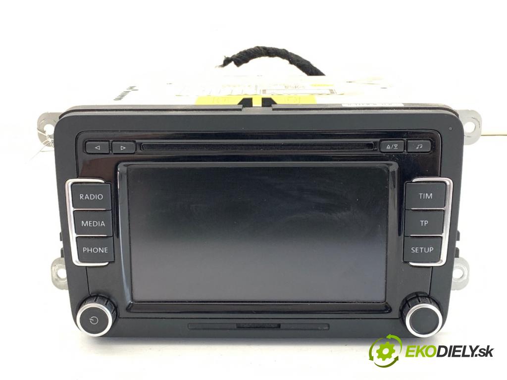 VW PASSAT B6 sedan 2010 103 kW 2.0 TDI 16V 1968 RADIO Navigácia 3C8035195 (Audio zariadenie)