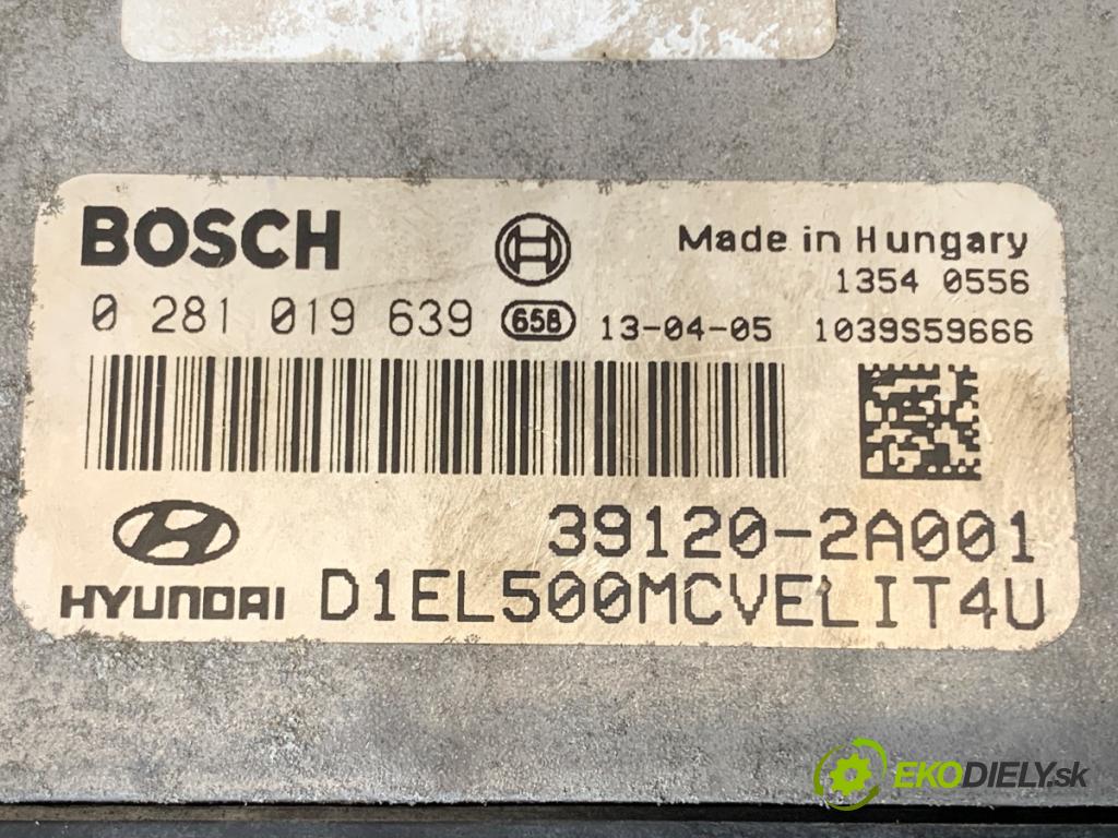 HYUNDAI ix35 SUV 2013 85 kW 1.7 CRDi 1685 riadiaca jednotka Motor 39120-2A001 (Riadiaca jednotka)
