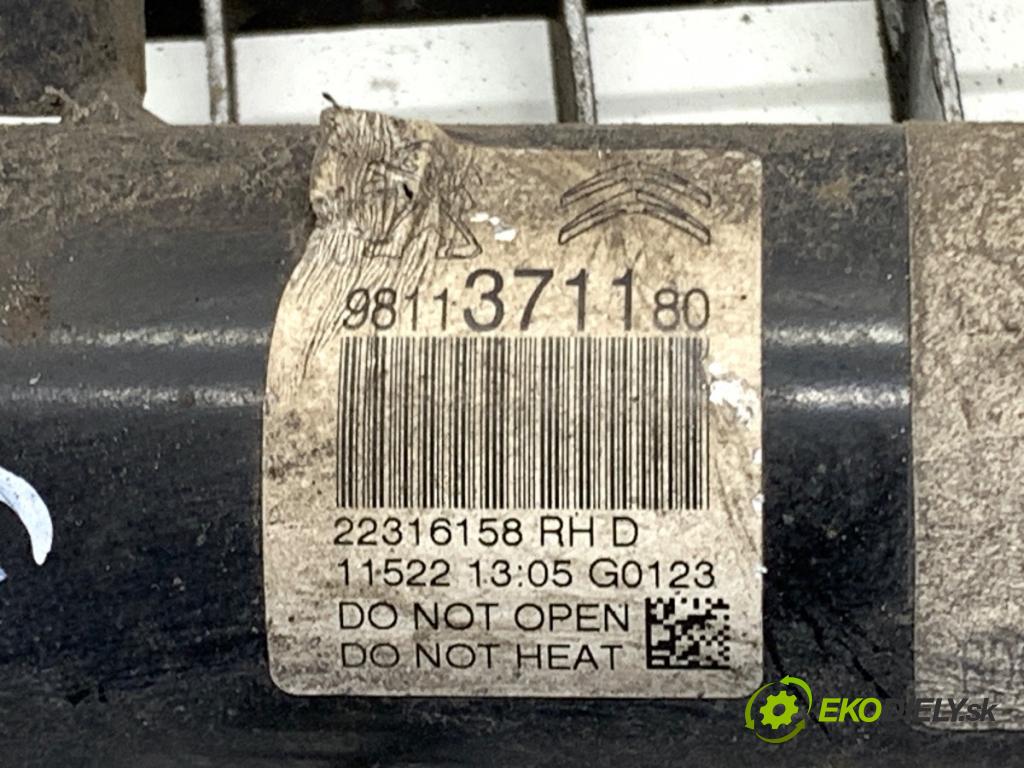 CITROEN C3 III liftback 2022 61 kW 1.2 PureTech 82 1199 tlumič pravý přední část ZE 9811371180