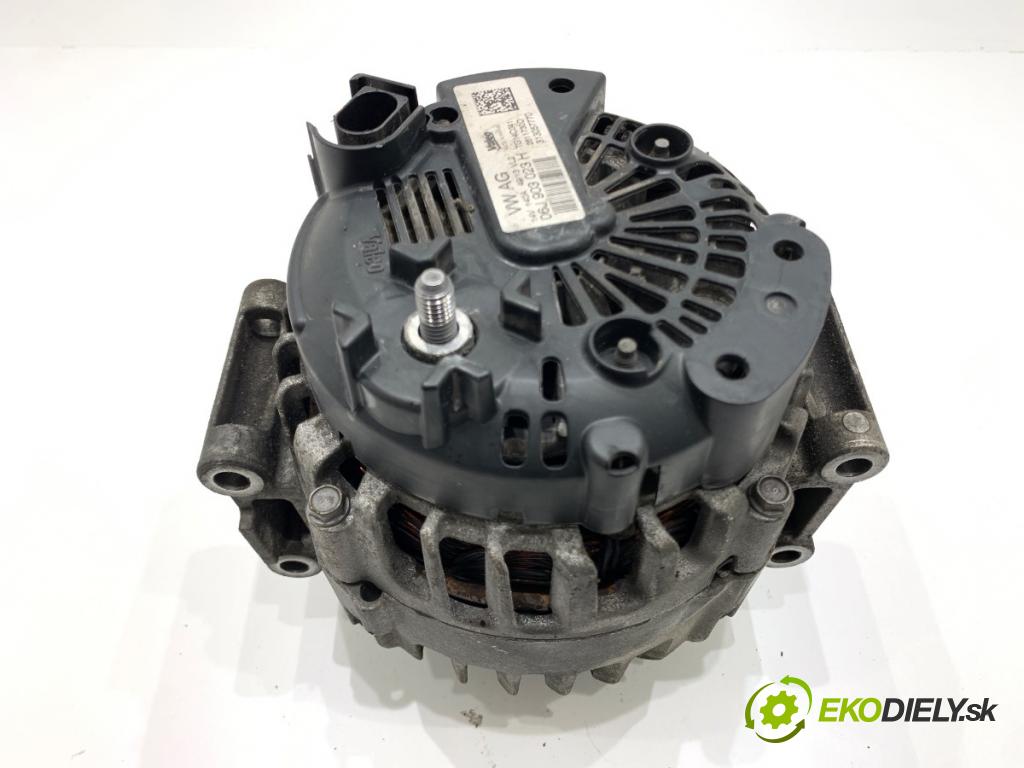 SKODA OCTAVIA III liftback 2013 132 kW 1.8 TSI 1798 Alternátor 06J903023H (Alternátor)