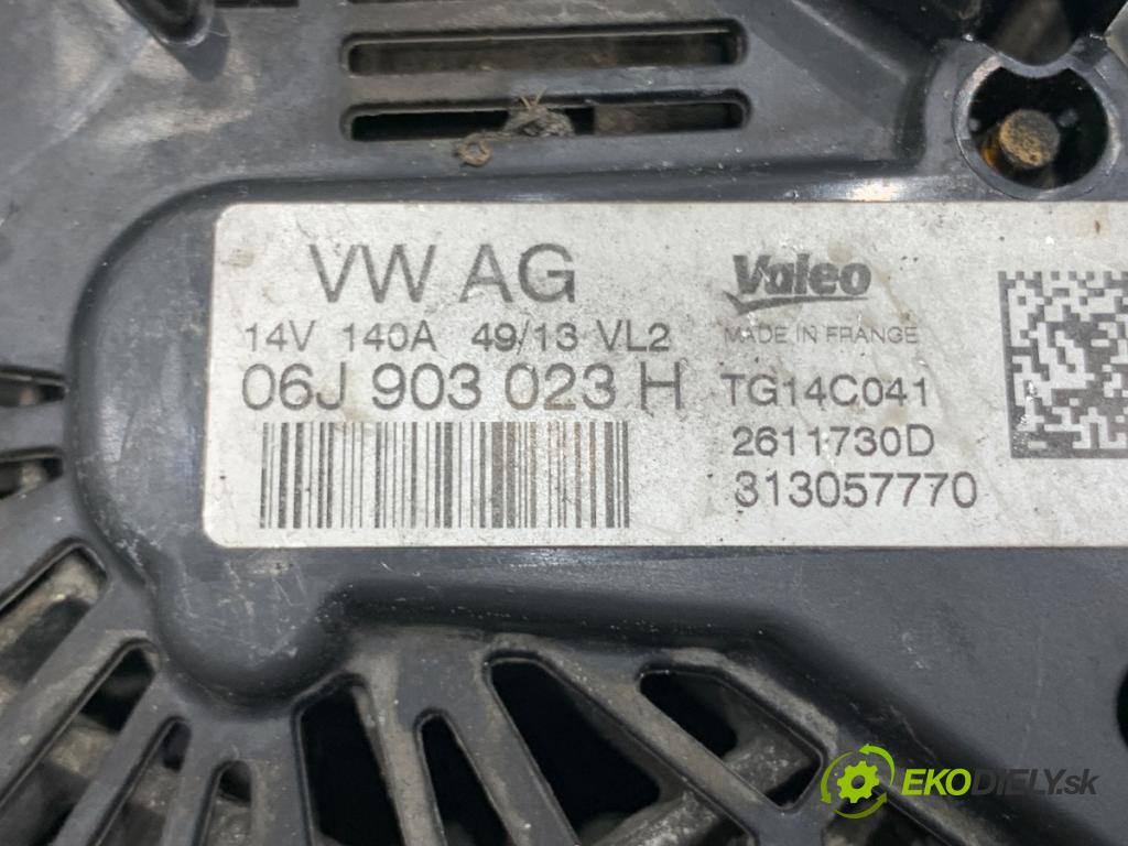 SKODA OCTAVIA III liftback 2013 132 kW 1.8 TSI 1798 Alternátor 06J903023H (Alternátor)