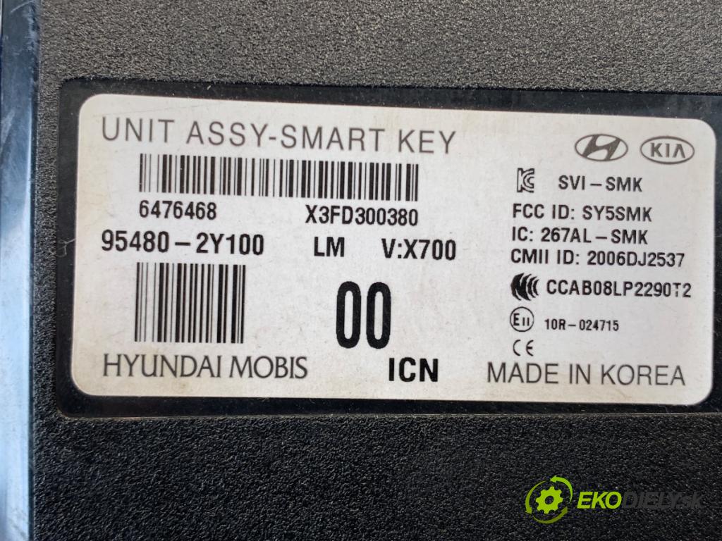 HYUNDAI ix35 SUV 2013 85 kW 1.7 CRDi 1685 modul SMART klíč 95480-2Y100