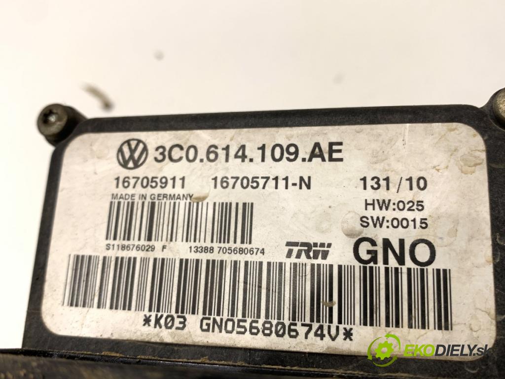 VW PASSAT B6 sedan 2010 103 kW 2.0 TDI 16V 1968 Pumpa ABS 3C0614109AE (Pumpa ABS)