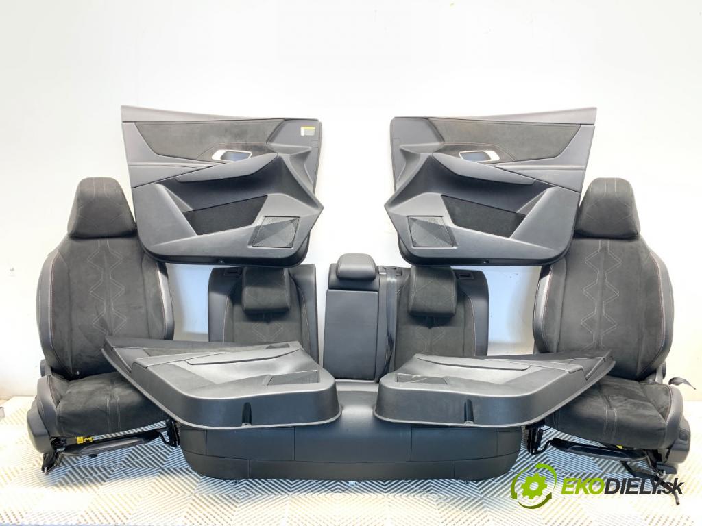 DS DS 7 SUV 2022 133 kW PureTech 180 (J45GFU) 1598 sedadla sedačky sedadlo boční ALCANTARA 