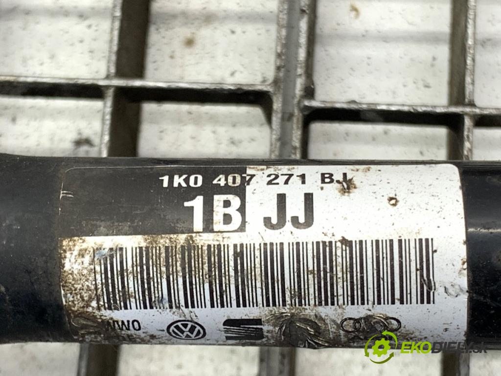 VW PASSAT B6 sedan 2010 103 kW 2.0 TDI 16V 1968 Poloos ľavy predný 1K0407271BJ