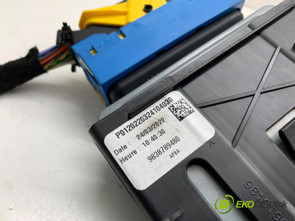 DS DS 7 SUV 2022 133 kW PureTech 180 (J45GFU) 1598 modul nápravy 9838789480