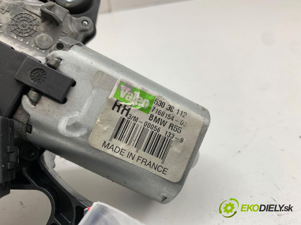 MINI CLUBMAN R55 Kombi 2009 80 kW Cooper D 1560 Motor stieračov zad pravy 7168154