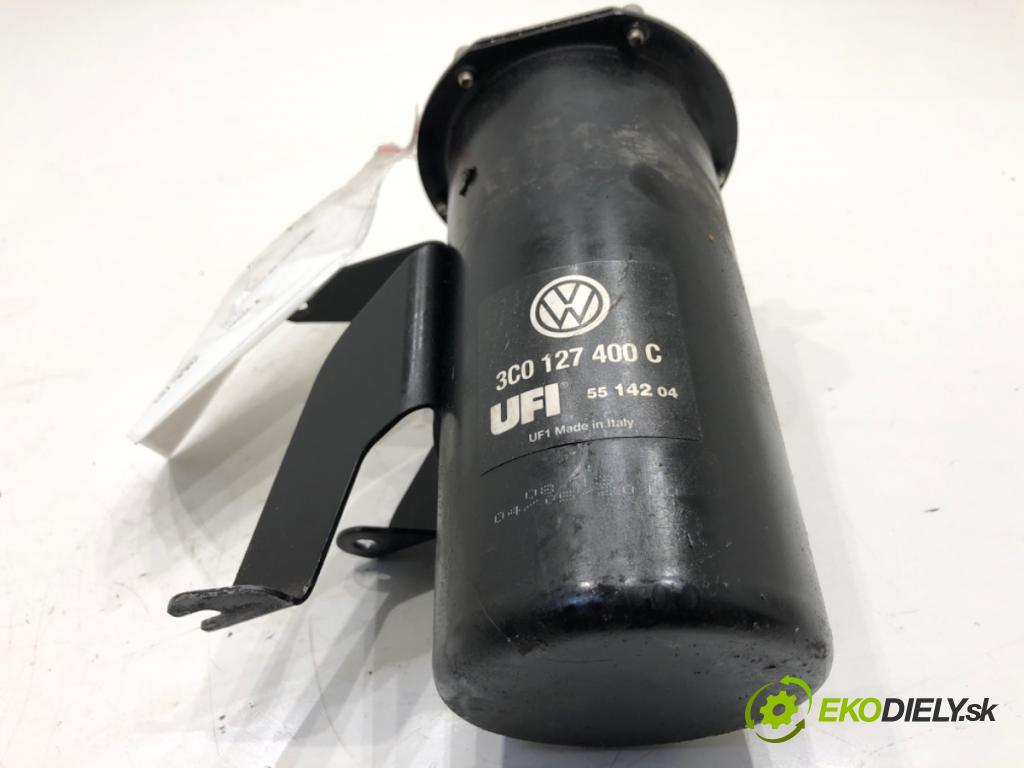 VW PASSAT B6 sedan 2010 103 kW 2.0 TDI 16V 1968 Obal filtra paliva 3C0127399J (Obal palivového filtra)