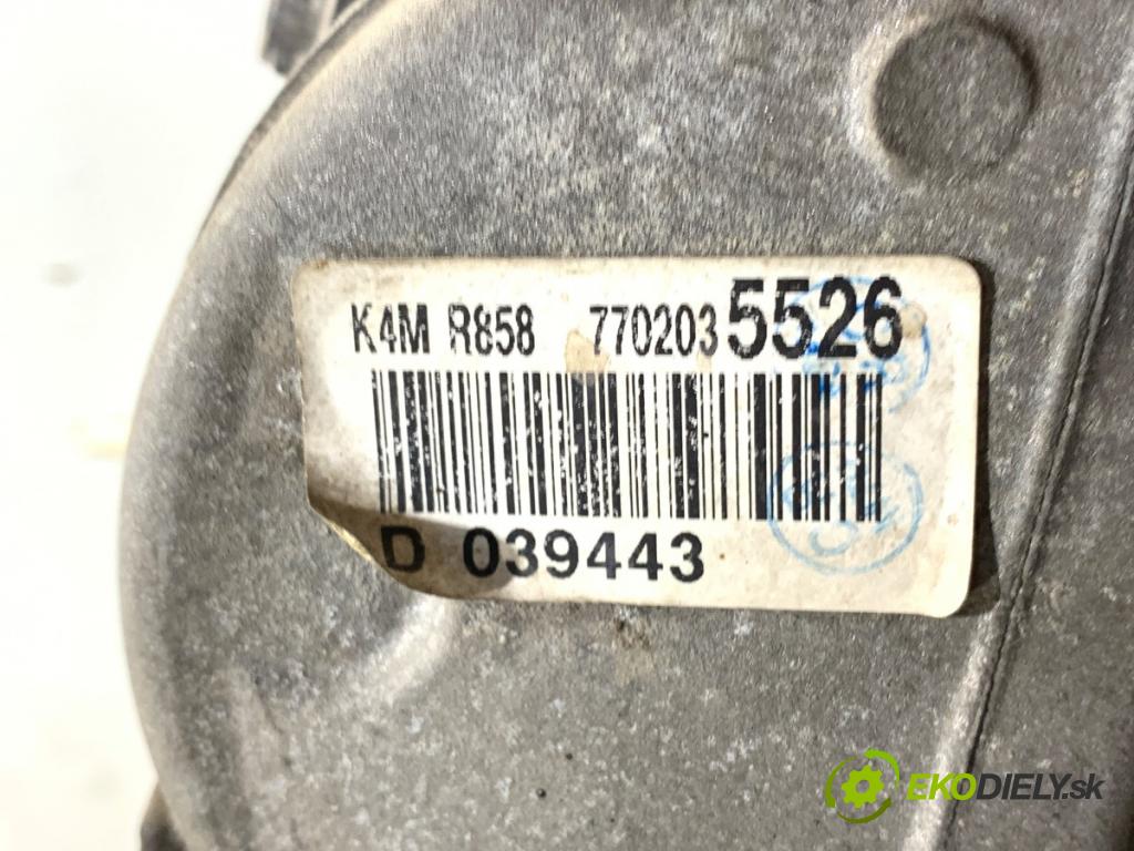 RENAULT MEGANE III liftback 2009 81 kW 1.6 16V (BZ1B, BZ1H) 1598 motor K4MR858 (Motor)
