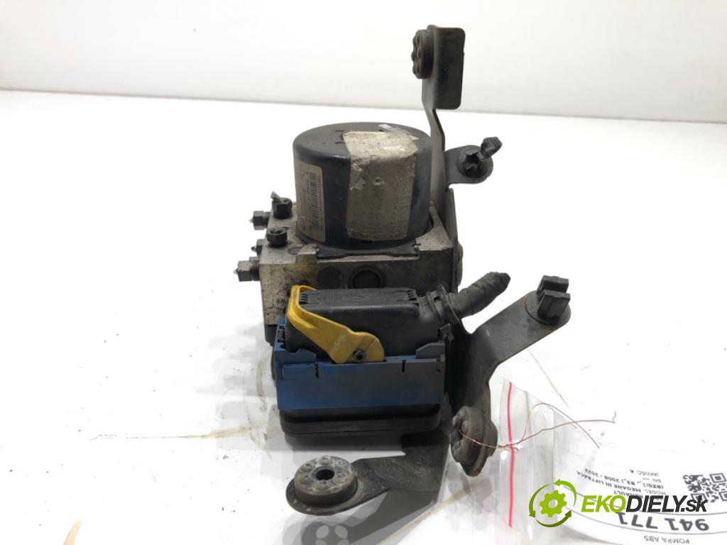 RENAULT MEGANE III liftback 2009 81 kW 1.6 16V (BZ1B, BZ1H) 1598 pumpa ABS 476606264R (Pumpa ABS)