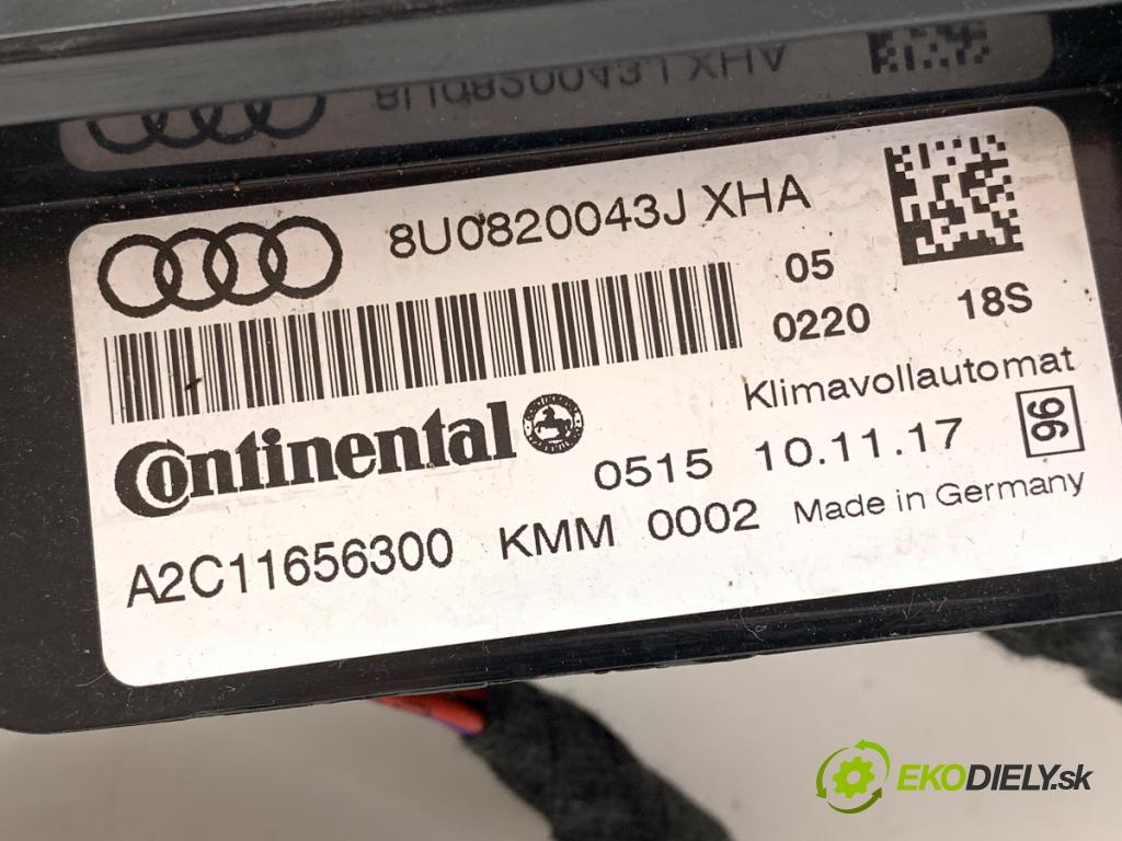 AUDI Q3 I SUV 2017 110 kW 2.0 TDI 1968 Panel ovládaní topení 8U0820043J (Páčky pod volantem)