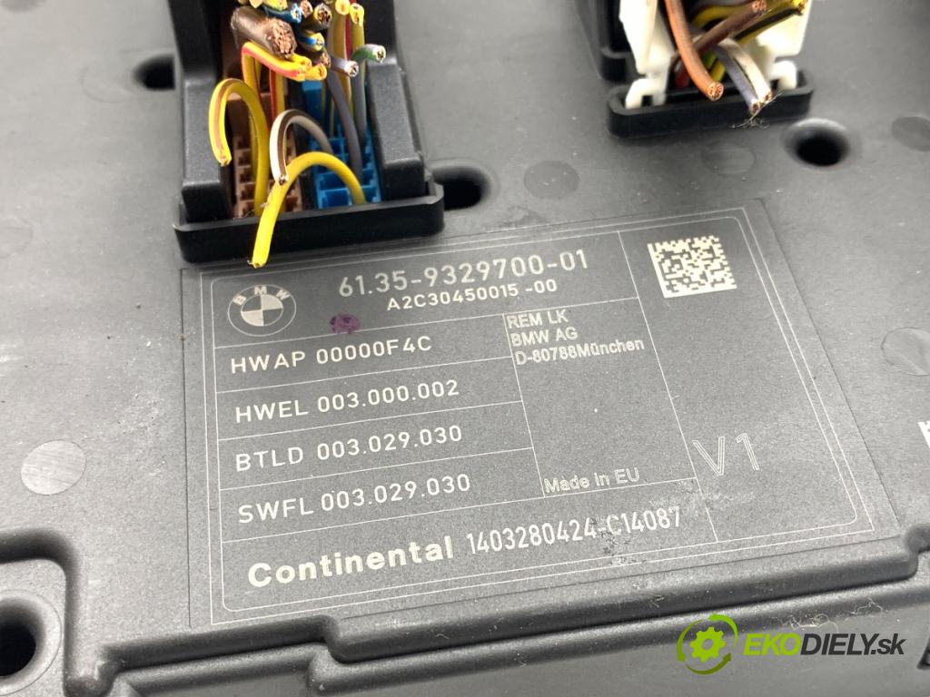 BMW F31 Kombi 2014 135 kW 320 d 1995 modul komfortu 9329700 (Komfortní modul)