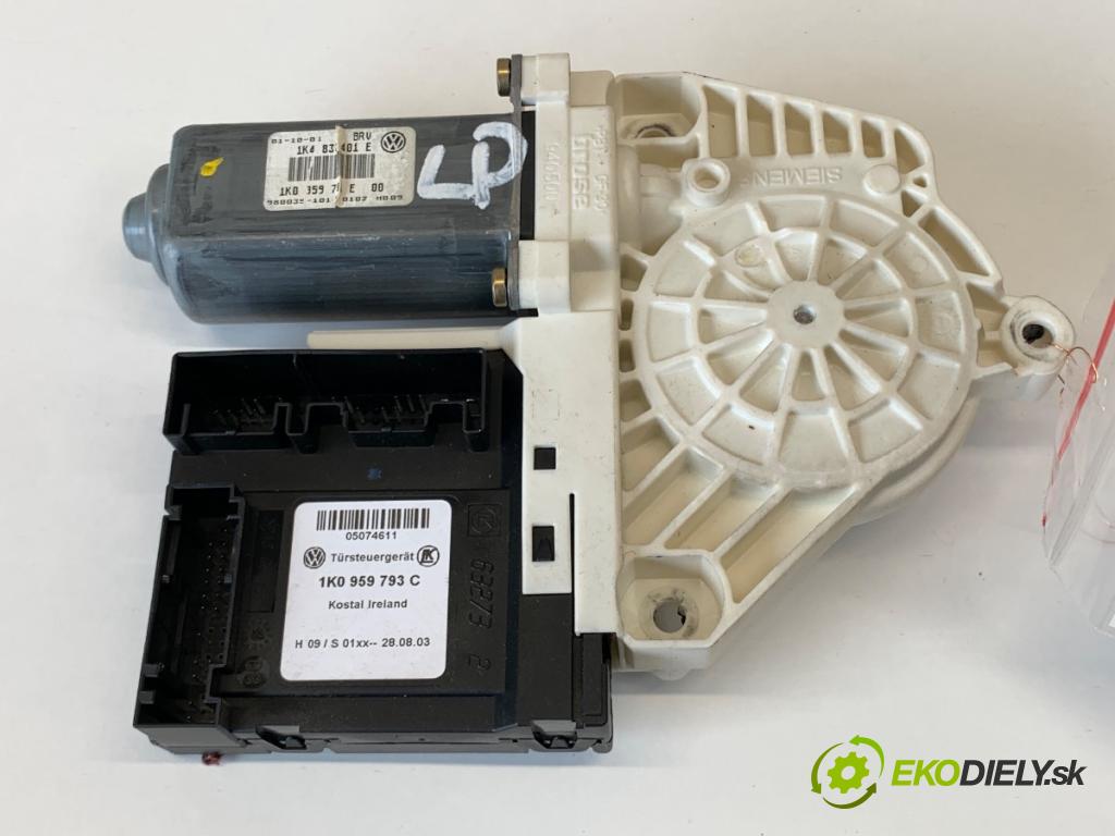 VW GOLF V liftback 2003 85 kW 1.6 FSI 1598 Motor sťahovania okna ľavy predný 1K4837401E