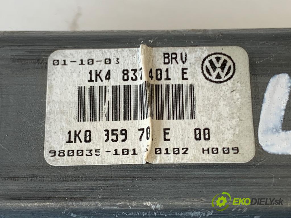 VW GOLF V liftback 2003 85 kW 1.6 FSI 1598 Motor sťahovania okna ľavy predný 1K4837401E