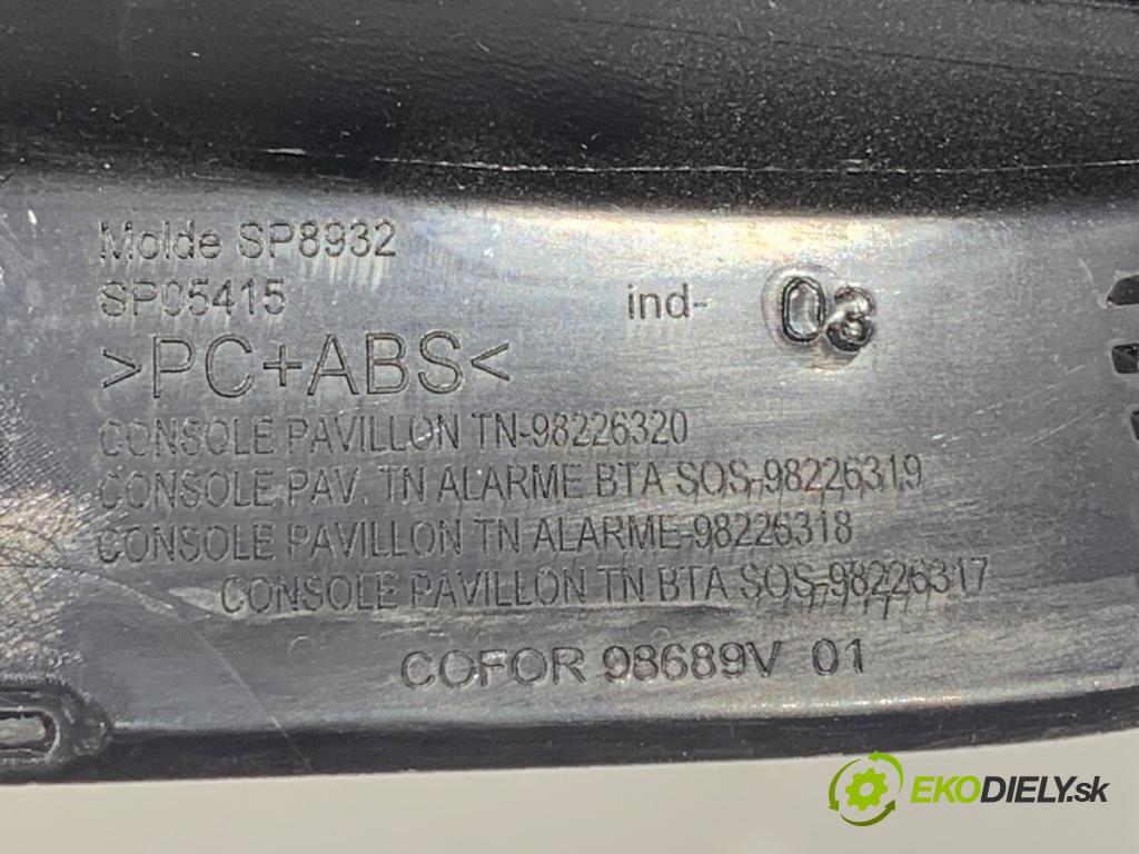 DS DS 7 SUV 2022 133 kW PureTech 180 (J45GFU) 1598 světlo stropní 98226320