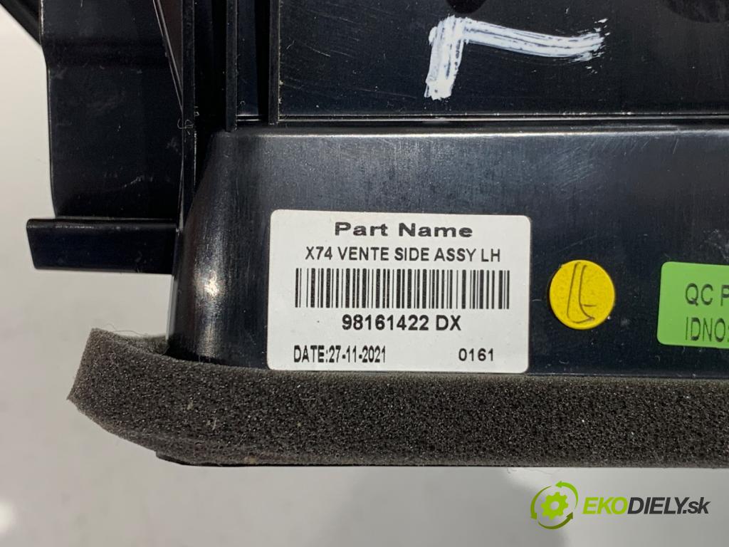 DS DS 7 SUV 2022 133 kW PureTech 180 (J45GFU) 1598 mří topení přední část 98163051DX