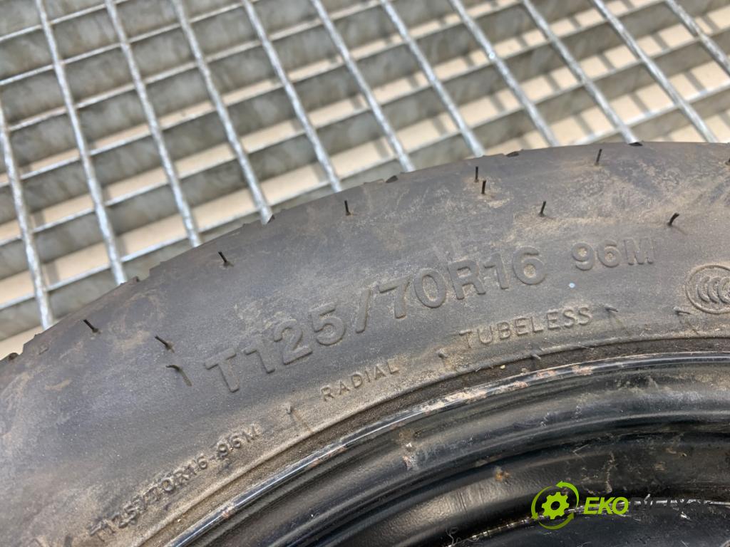 FORD FOCUS IV Kombi 2019 92 kW 1.0 EcoBoost 999 koleso dojazdové 16 3,5B 5X108 64 125/70 R16