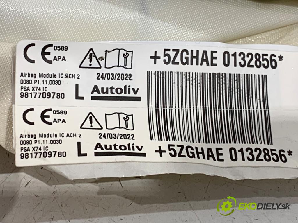 DS DS 7 SUV 2022 133 kW PureTech 180 (J45GFU) 1598 stropní levý 9817709780