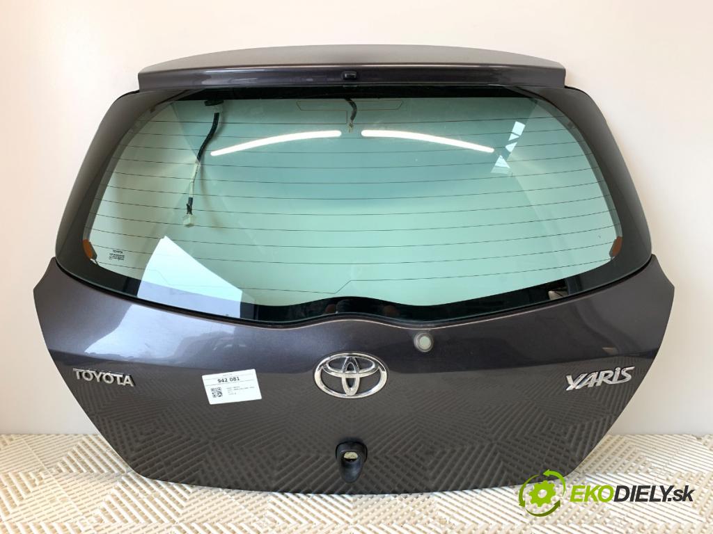 TOYOTA YARIS II liftback 2007 64 kW 1.3 VVT-i (SCP90_) 1298 kapota zad 1G3 