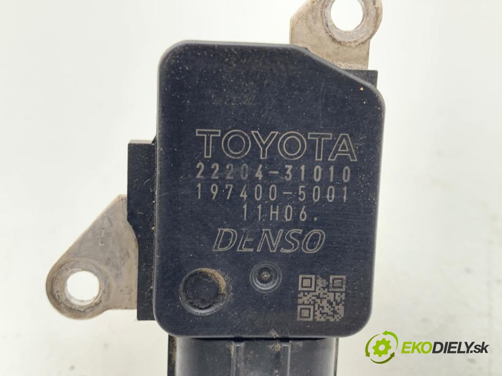TOYOTA YARIS II liftback 2007 98 kW 1.8 VVTi (ZSP90_) 1798 váha vzduchu 22204-31010 (Snímač hmotnosti vzduchu)