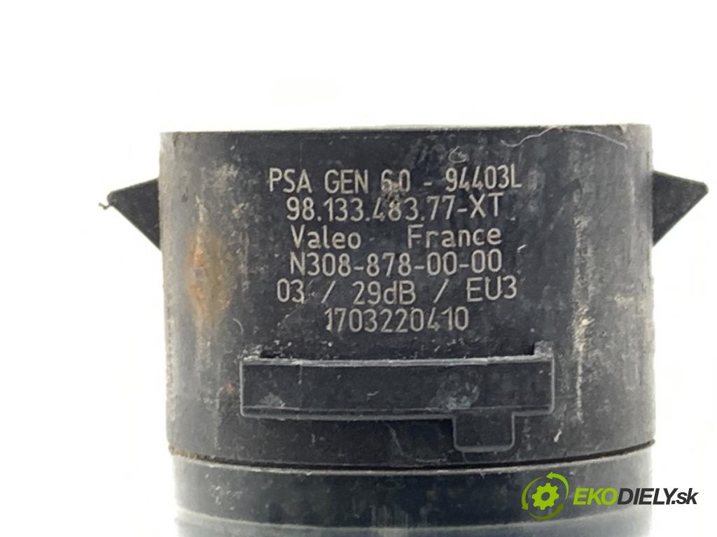 DS DS 7 SUV 2022 133 kW PureTech 180 (J45GFU) 1598 Snímač PDC 9813348377XT