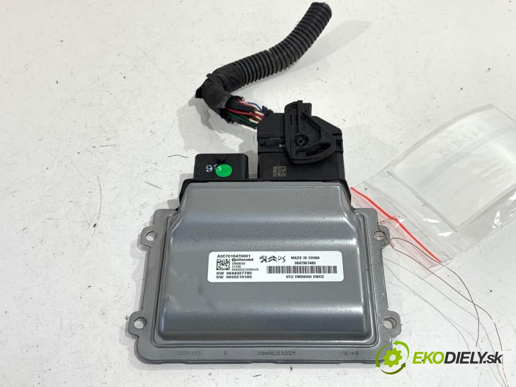 DS DS 7 SUV 2022 133 kW PureTech 180 (J45GFU) 1598 riadiaca jednotka Motor 9844327780 (Riadiaca jednotka)