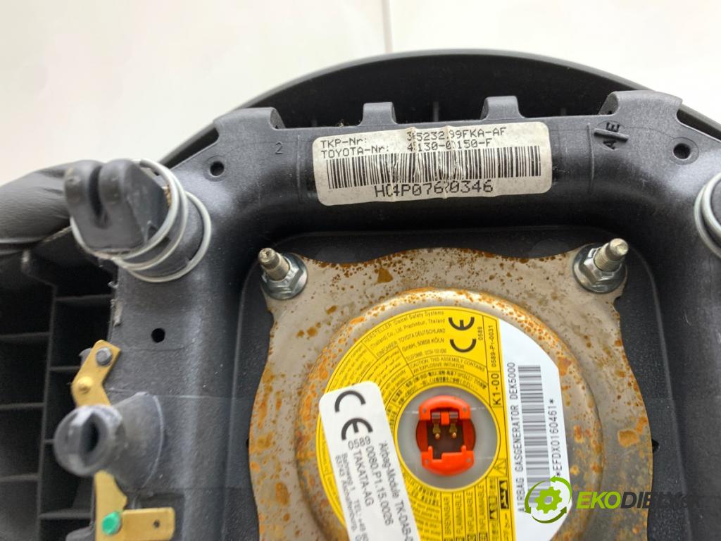 TOYOTA YARIS II liftback 2007 64 kW 1.3 VVT-i (SCP90_) 1298 AirBag volantu  (Airbag)