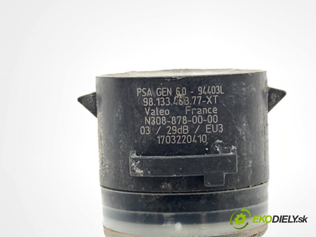 DS DS 7 SUV 2022 133 kW PureTech 180 (J45GFU) 1598 Snímač PDC 9813348377