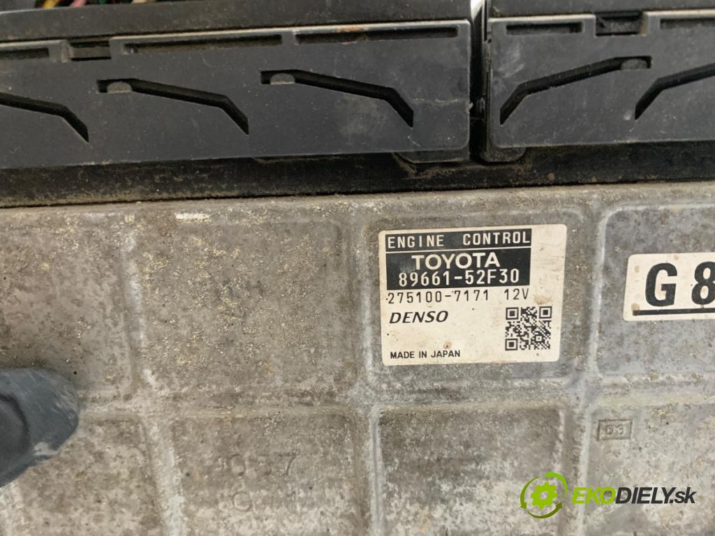 TOYOTA YARIS II liftback 2007 98 kW 1.8 VVTi (ZSP90_) 1798 riadiaca jednotka Motor 89661-52F30 (Riadiaca jednotka)