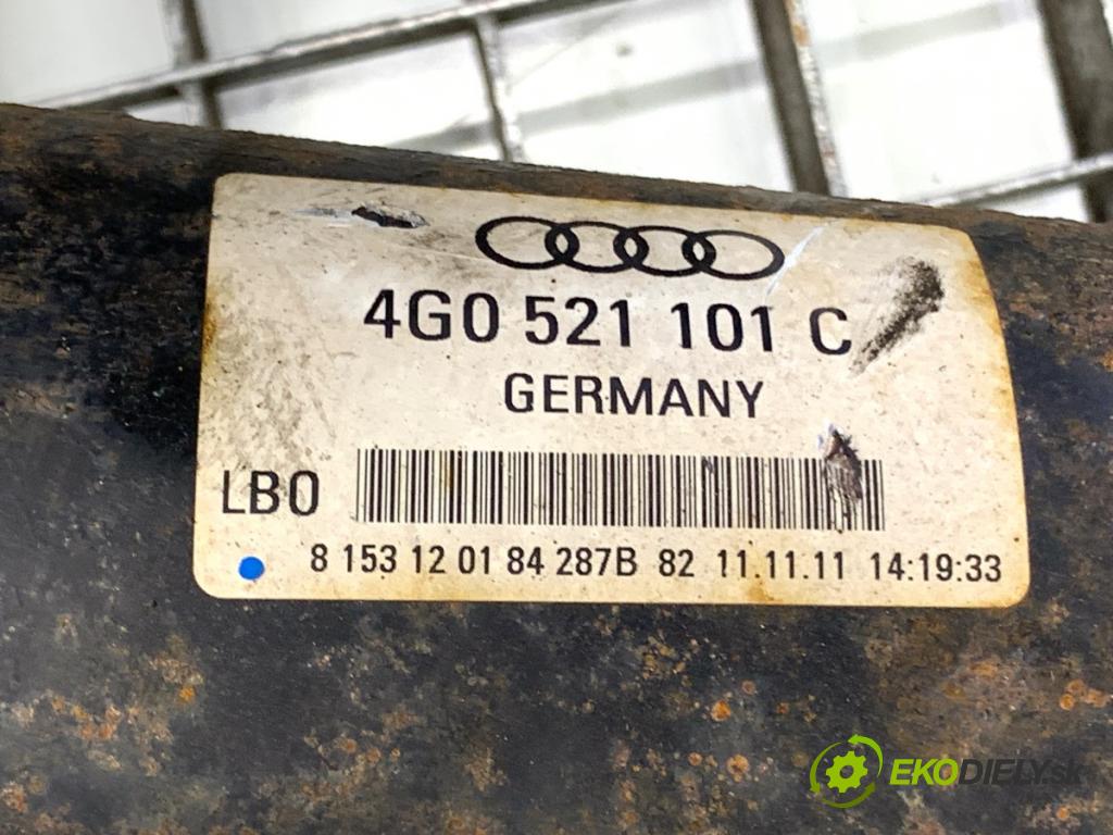 AUDI A6 C7 sedan 2011 180 kW 3.0 TDI quattro 2967 Kardaň, hriadeľ hnací zad 4G0521101C (Kardaňový hriadeľ)