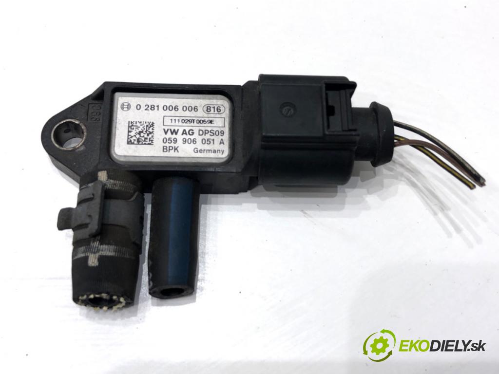 AUDI A6 C7 sedan 2011 180 kW 3.0 TDI quattro 2967 snímač tlaku spalín DPF 059906051A