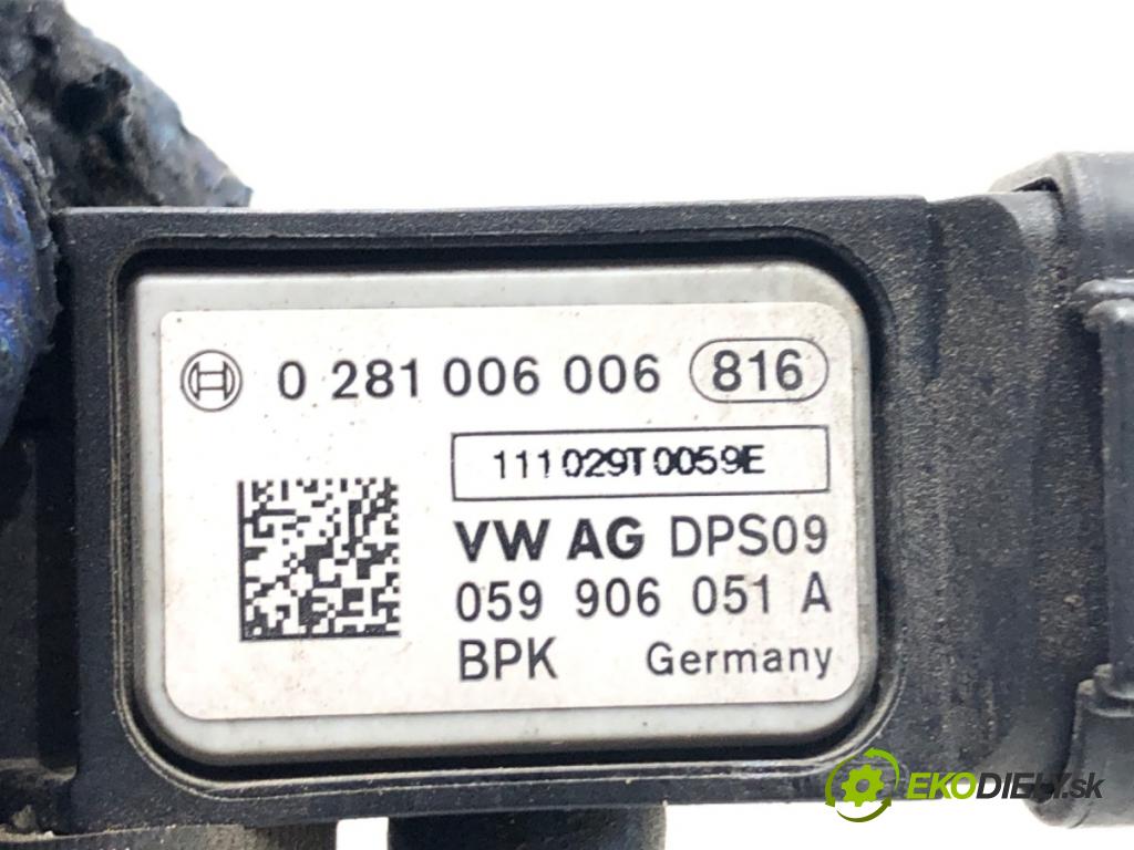 AUDI A6 C7 sedan 2011 180 kW 3.0 TDI quattro 2967 snímač tlaku spalín DPF 059906051A