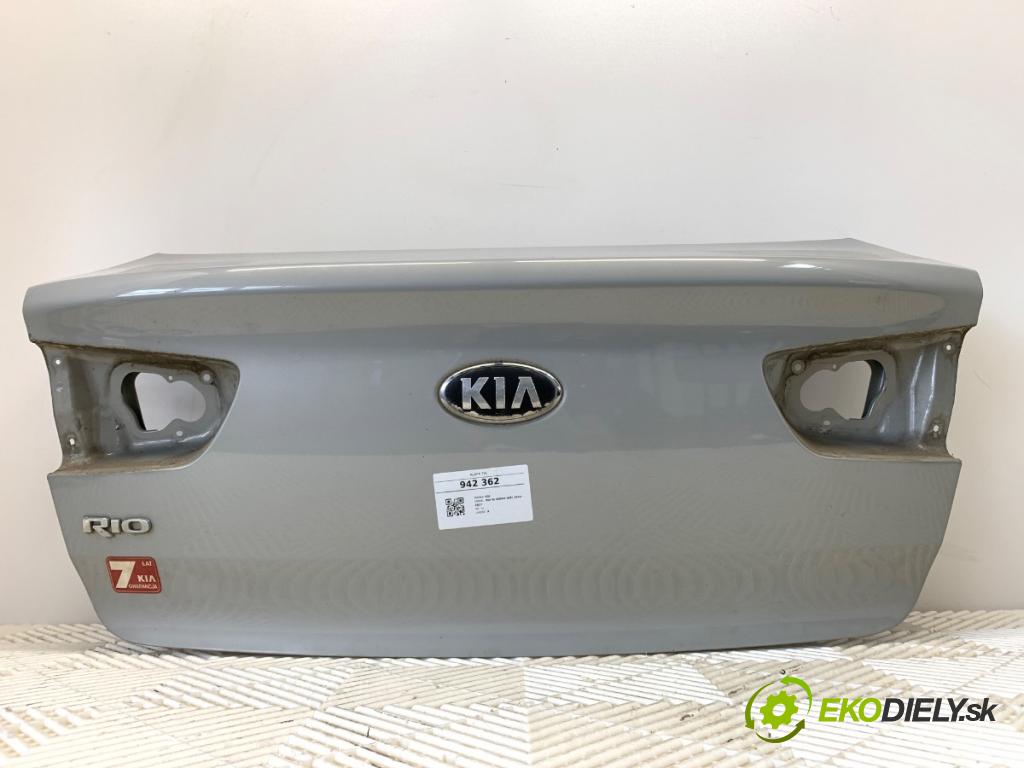 KIA RIO III sedan 2013 63 kW 1.25 CVVT 1248 kapota zad