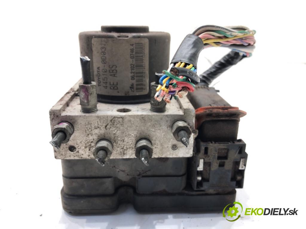 TOYOTA YARIS II liftback 2007 64 kW 1.3 VVT-i (SCP90_) 1298 Pumpa ABS 44510-0D031 (Pumpa ABS)