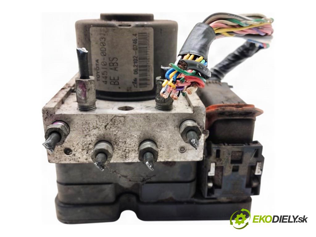 TOYOTA YARIS II liftback 2007 64 kW 1.3 VVT-i (SCP90_) 1298 Pumpa ABS 44510-0D031 (Pumpa ABS)
