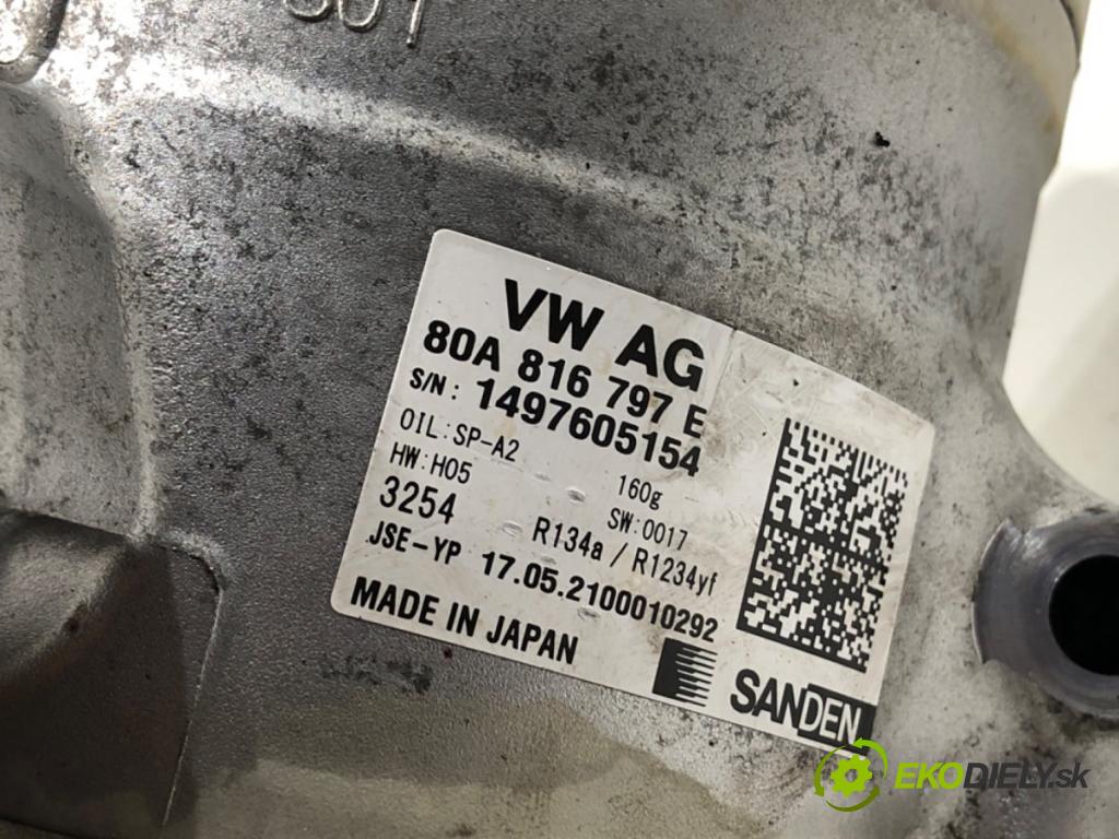 AUDI Q5 FY SUV 2021 195 kW 55 TFSI e quattro 1984 Kompresor klimatizácie 80A816797E (Kompresor klimatizácie)
