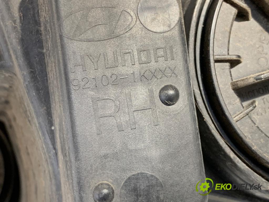 HYUNDAI ix20 liftback 2011 92 kW 1.6 1591 Svetlomet pravy predný 92102-1KXXX