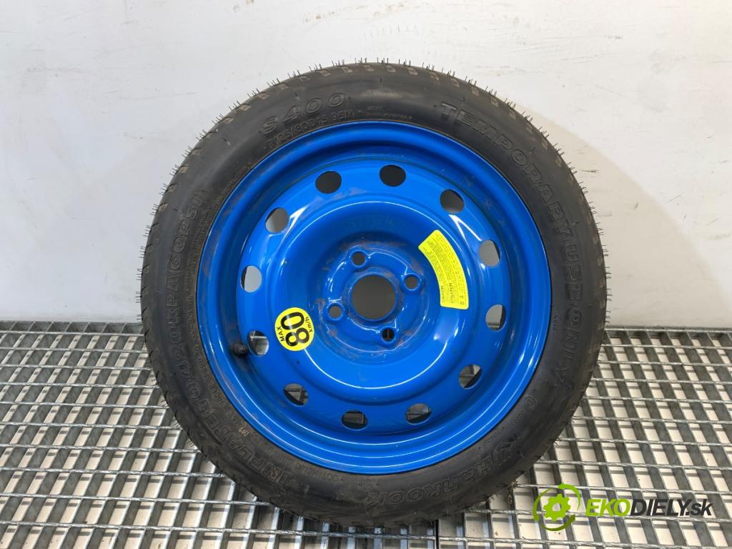 KIA RIO III sedan 2013 63 kW 1.25 CVVT 1248 kolo dojezdové 13 4X98 54 ET30 125/80 R15 