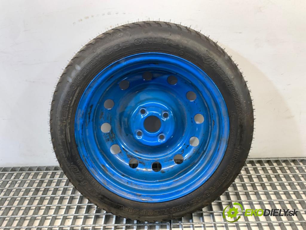 KIA RIO III sedan 2013 63 kW 1.25 CVVT 1248 koleso dojazdové 13 4X98 54 ET30 125/80 R15