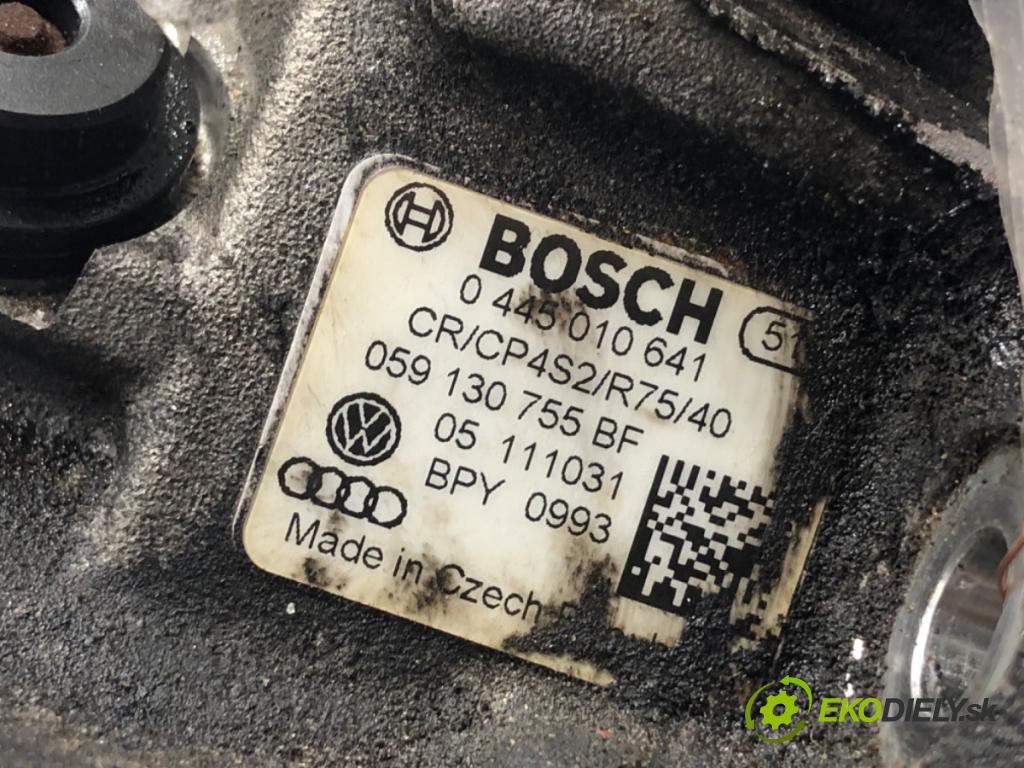 AUDI A6 C7 sedan 2011 180 kW 3.0 TDI quattro 2967 Pumpa vstrekovacia 0445010641 (Vstrekovacie čerpadlo)
