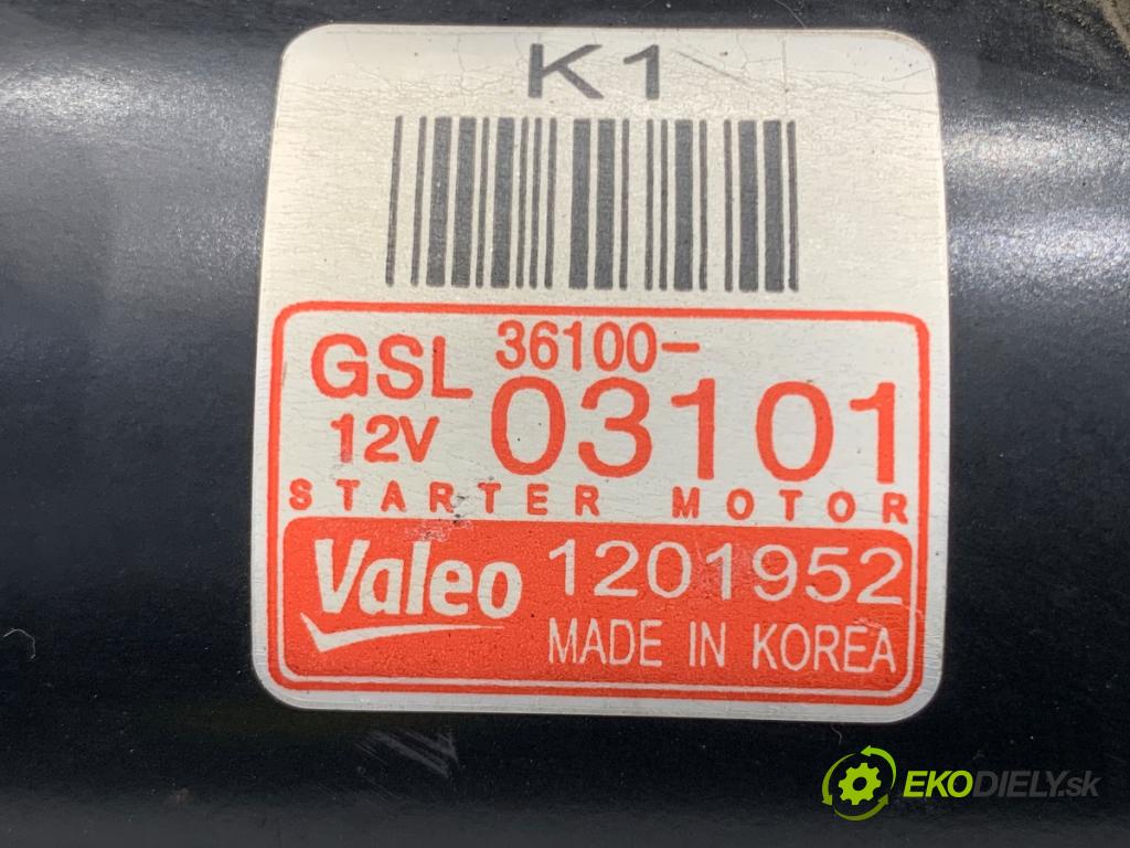 KIA RIO III sedan 2013 63 kW 1.25 CVVT 1248 startér 36100-03101 (Startér)