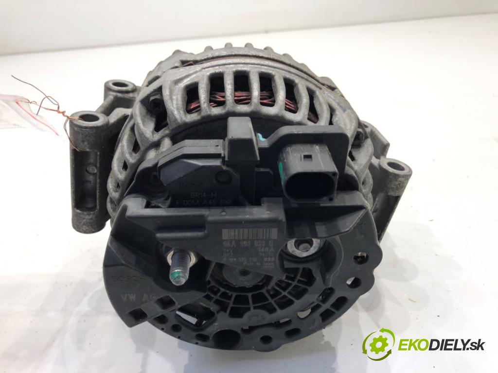 SEAT EXEO Kombi 2012 155 kW 2.0 TFSI 1984 Alternátor 06A903023G (Alternátor)